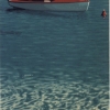 La barca rossa - 1984, cm. 50x70