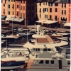 Portofino e gli Yachts - 1990, cm. 50x70