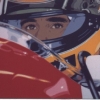 Omaggio a Senna - 1997, cm. 90x45