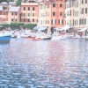 I colori di Portofino 2002, cm. 70x70