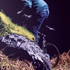 In mountain bike - 1992 - cm 60x80