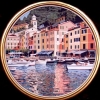 Portofino in tondo - 1995 - cm 70x70