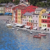 I tetti di Portofino - 2014 - cm 80x80