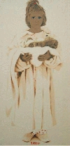 'Il mattino' 1988, cm. 45x90