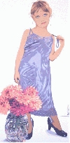 'Con la sottoveste della nonna' 2002, cm. 45x90