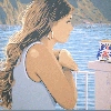 'Caressed by light' 2006, cm. 70x70