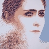 'Il fascino di uno sguardo' 2010, cm. 80x80