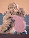 'Billy Jefferson e il suo amico' 2005, cm. 70x90