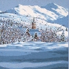 'Il campanile' 2008, cm. 80x80