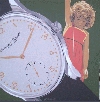 'La macchina del tempo e il filo della vita' 2002, cm. 100x100
