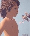'I quattro fringuelli' 1984, cm. 50x60