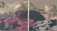 'Figura distesa' 1975, cm. 55x60