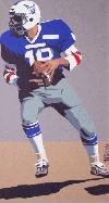 'La palla ovale' 1986, cm. 50x100