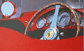 'La rossa' 2001, cm. 100x60