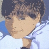 'Il sorriso, gli occhi chiari e le lentiggini' 1997, cm. 50x60