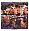 'Portofino' 1985, cm. 24x24